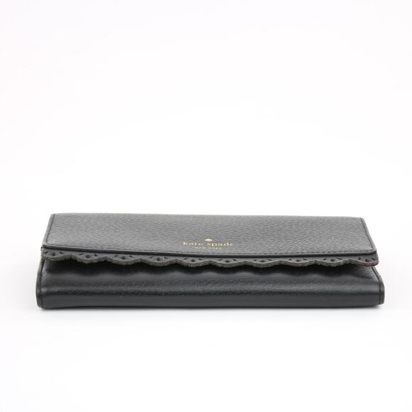 Kate Spade Black Scallop Wallet - Picture 6 of 7